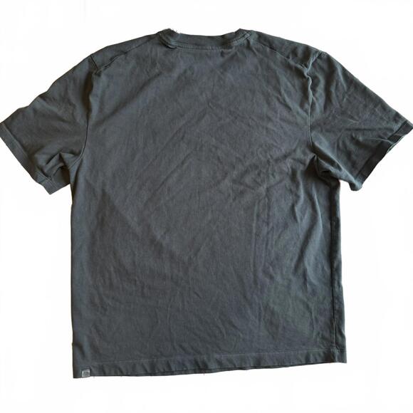 EUC Lululemon Heavyweight Cotton Jersey T-Shirt Graphic Oil Blue Size L - Picture 3 of 5